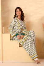 Green Farsi Suit Set
