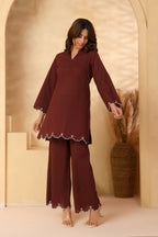 Brown Kurta Set