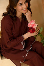 Brown Kurta Set