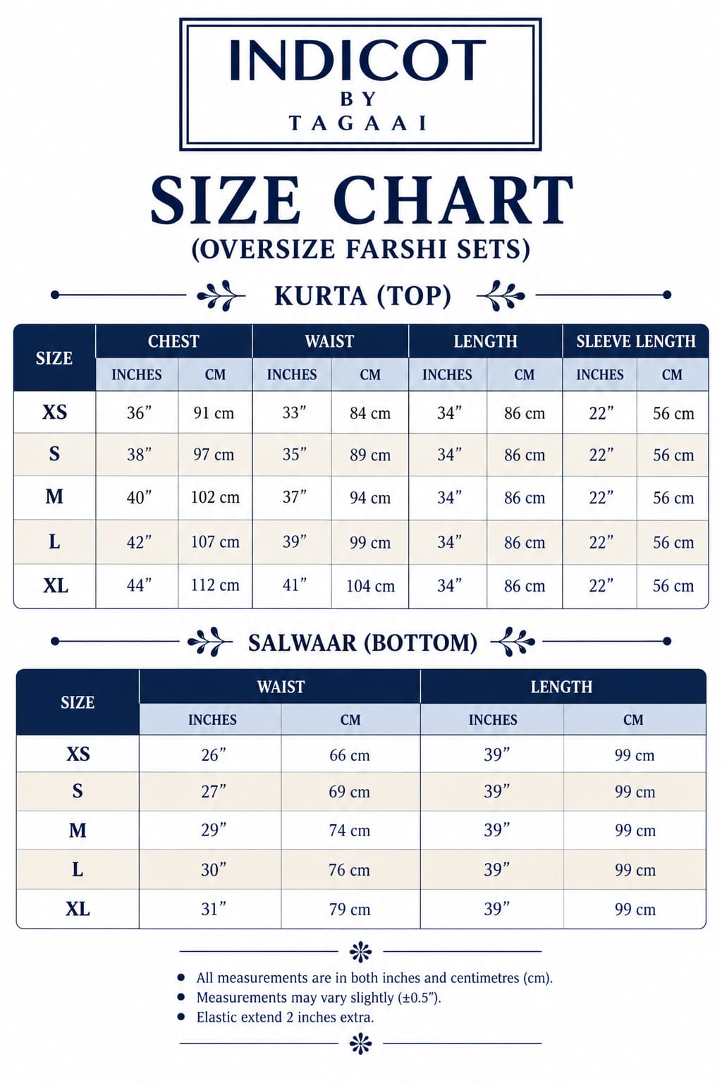 SIZE GUIDE