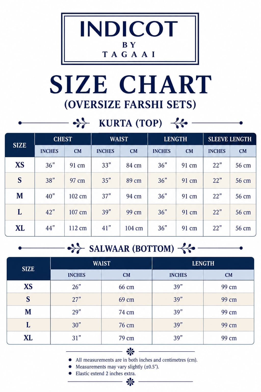 SIZE GUIDE